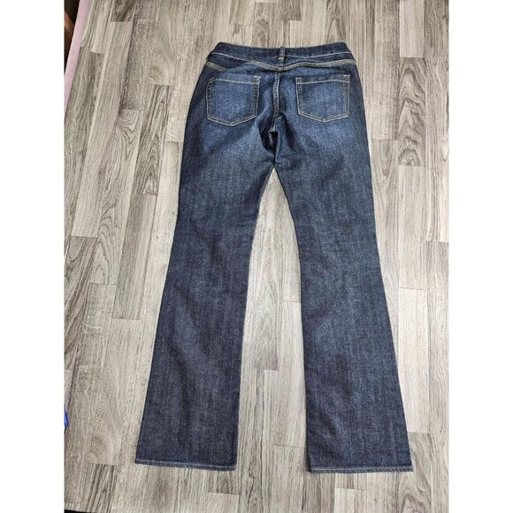New York & Company Jeans Womens 2 Blue Low Rise Bootcut Curvy Stretch Denim - Picture 2 of 13